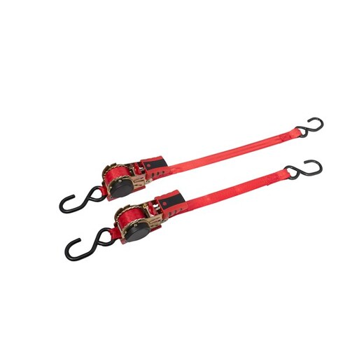 Bikeservice Retractable Ratchet Tie Down 2.4m BS80031 BS80031