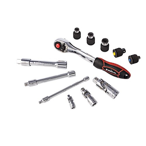 Bikeservice Multi Function Ratchet Wrench Set BS80056 BS80056