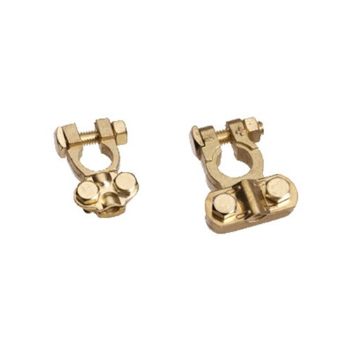 Projecta Brass Saddle Terminal Clamp - Twin Pack BT11-2