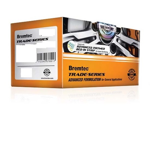Bremtec Front General Purpose Brake Pads BT1137TS DB1516 suits MURANO SUV 3.5L 5Dr 03 - 05