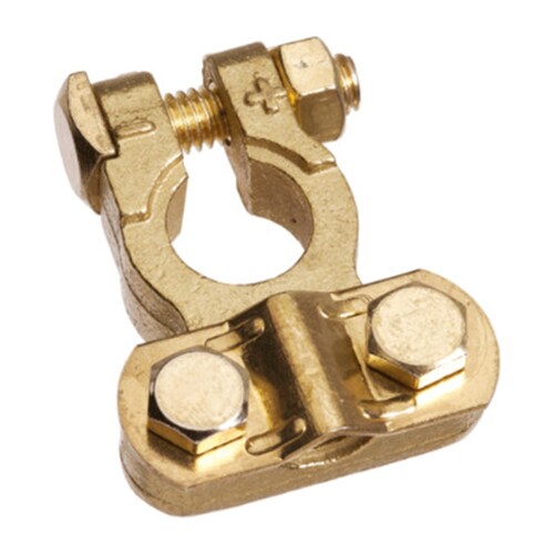 Projecta Brass Heavy Duty Saddle Terminal Clamp BT11H-1
