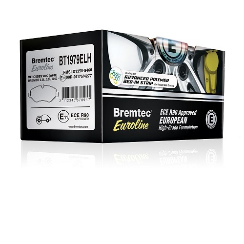 Bremtec Front Euroline High-grade Brake Pads BT1805ELH DB2203 thumbnail