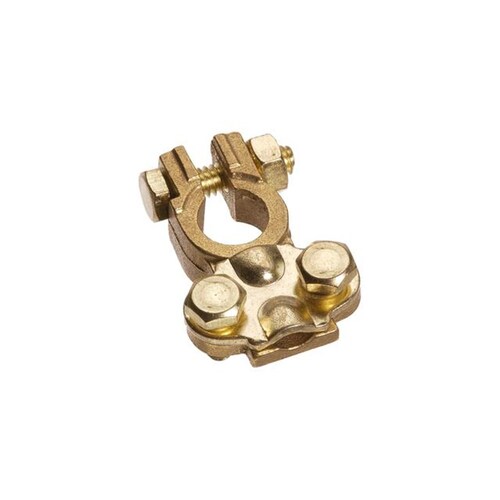 Projecta Brass Battery Small Terminal Clamps, Positive And Negative Set BT36-2