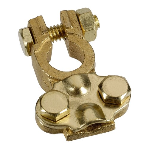 Projecta Brass Battery Small Terminal Clamp For Japanese Type Batteries, Positive BT36-P1