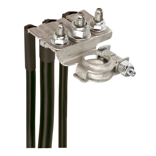 Projecta Battery Terminal Clamp With 3 Studs, Negative BT925-N1