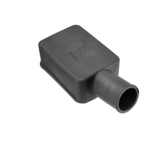 Projecta Pvc Terminal Cover - Straight Black BTC200B-10
