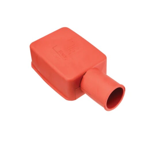Projecta Pvc Terminal Cover - Straight Red BTC200R-10