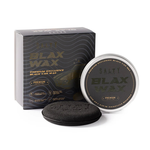 Salty Captain Blax Wax Kit For Black Cars BUNBWBCEA