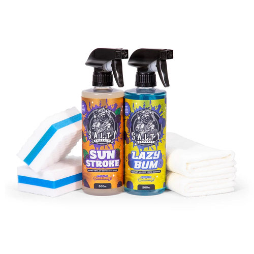 Salty Captain Sweet Seats Vinyl Cleaning Kit BUNSWSE500