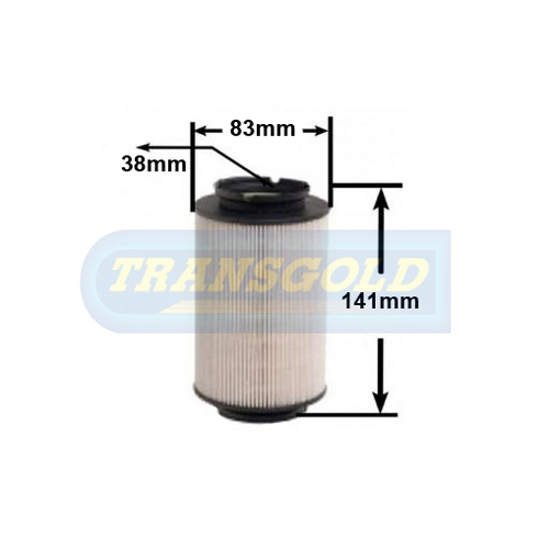 Transgold Fuel Filter R2622P CF2622