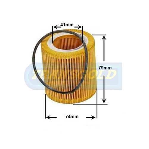Transgold Cartridge Oil Filter R2673P CF2673