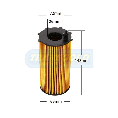 Transgold Fuel Filter R2750P CF2750