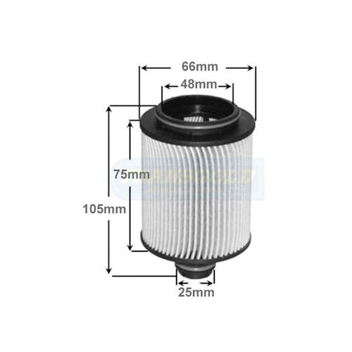 Transgold Oil Filter R2766P CF2766