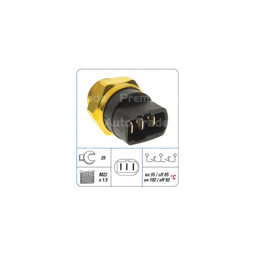 PAT Cooling Fan Switch CFS-040