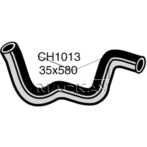 Mackay Radiator Lower Hose CH1013