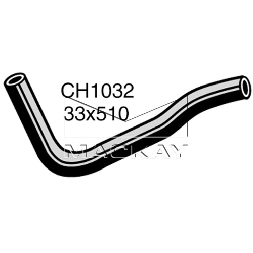 Mackay Radiator Lower Hose CH1032