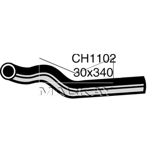 Mackay Radiator Upper Hose CH1102