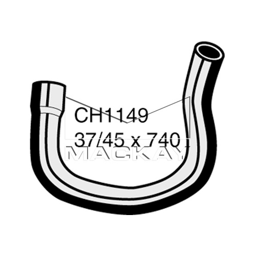 Mackay Radiator Lower Hose CH1149