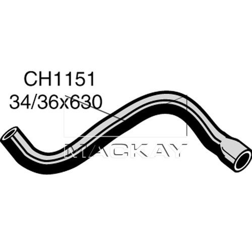 Mackay Radiator Lower Hose CH1151