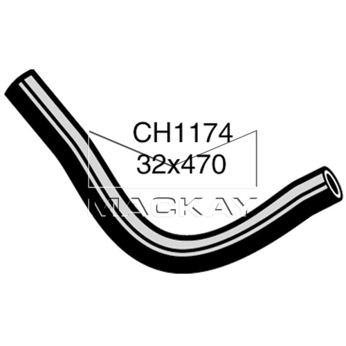 Mackay Radiator Upper Hose CH1174