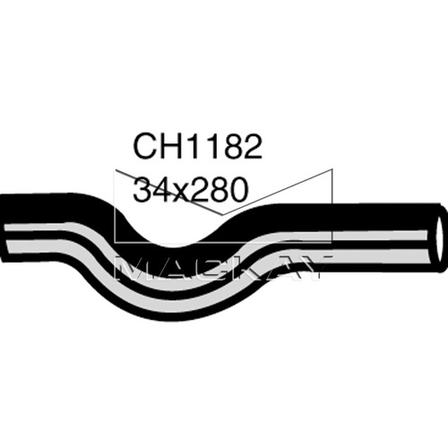 Mackay Radiator Upper Hose CH1182