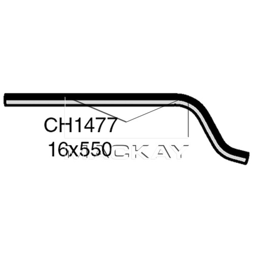Mackay Engine By Pass Hose CH1477