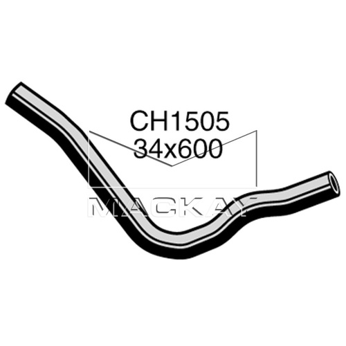 Mackay Radiator Upper Hose CH1505