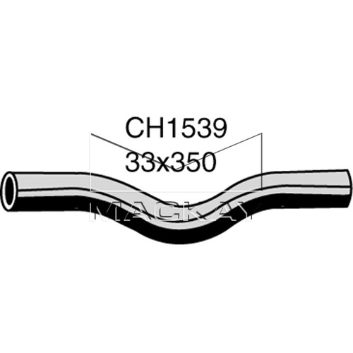 Mackay Radiator Upper Hose CH1539