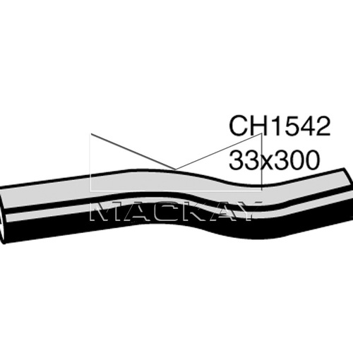 Mackay Radiator Upper Hose CH1542
