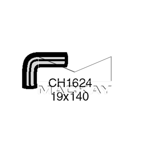 Mackay Heater Hose CH1624