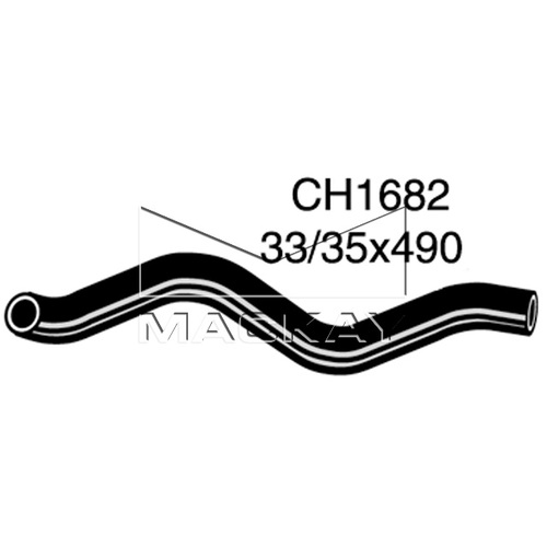 Mackay Radiator Lower Hose CH1682