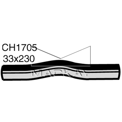 Mackay Radiator Upper Hose CH1705