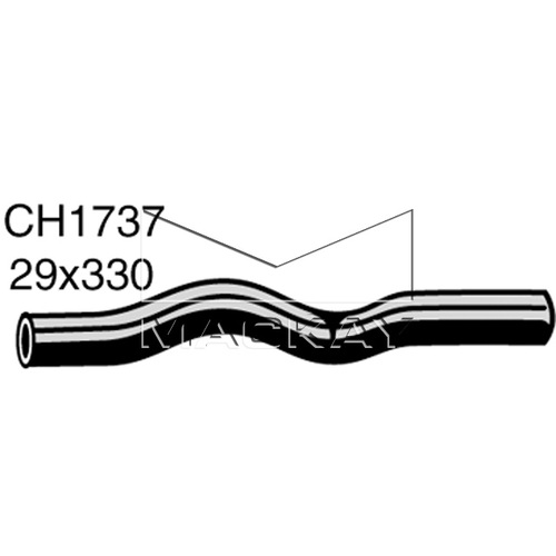 Mackay Radiator Upper Hose CH1737