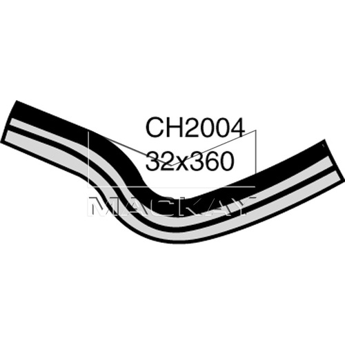 Mackay Radiator Upper Hose CH2004