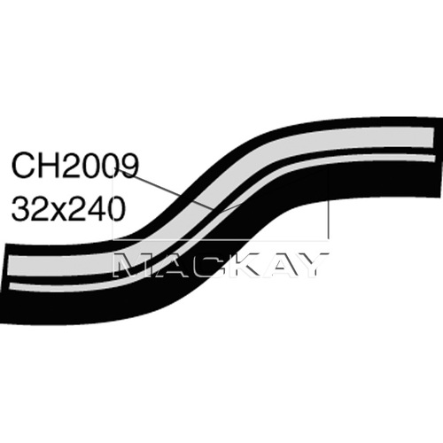 Mackay Radiator Lower Hose CH2009