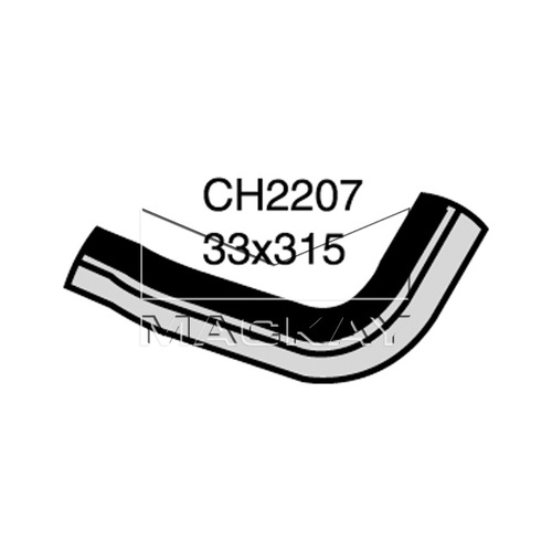 Mackay Radiator Upper Hose CH2207