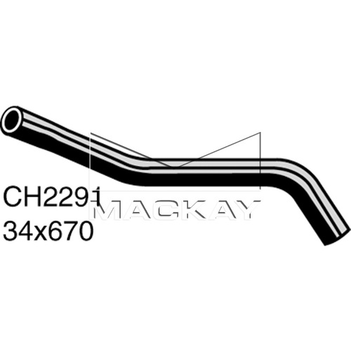 Mackay Radiator Upper Hose CH2291