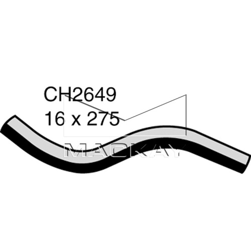 Mackay Heater Hose CH2649