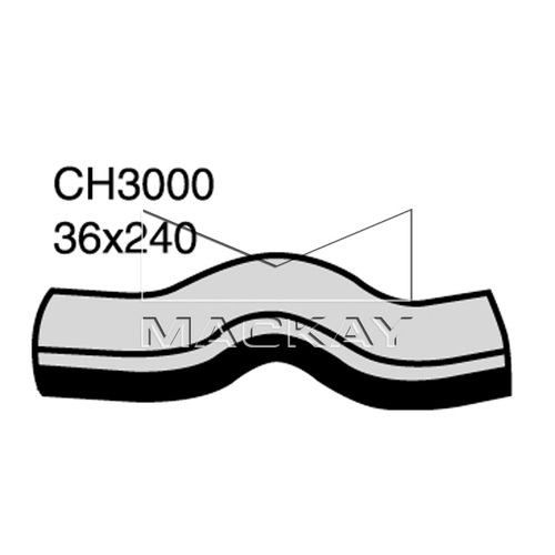 Mackay Radiator Lower Hose CH3000