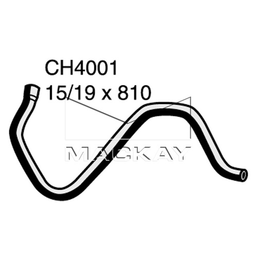 Mackay Heater Hose Inlet CH4001