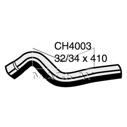 Mackay Top Radiator Hose CH4003
