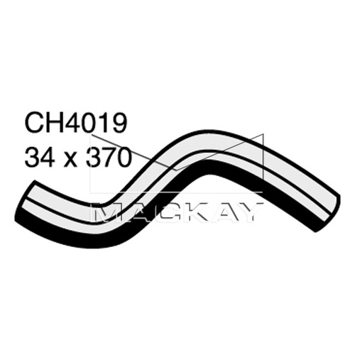 Mackay Radiator Upper Hose CH4019