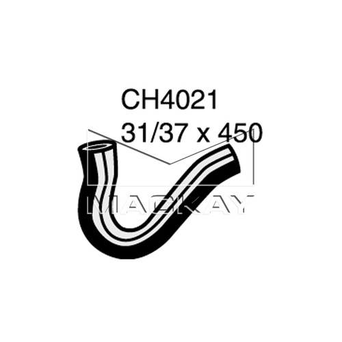 Mackay Radiator Upper Hose CH4021 thumbnail