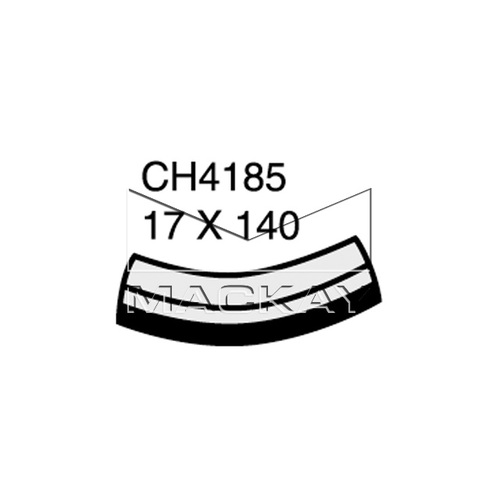 Mackay Radiator Upper Hose CH4185