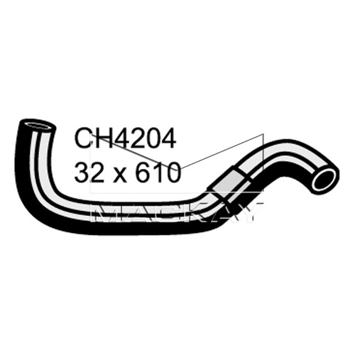 Mackay Radiator Lower Hose CH4204