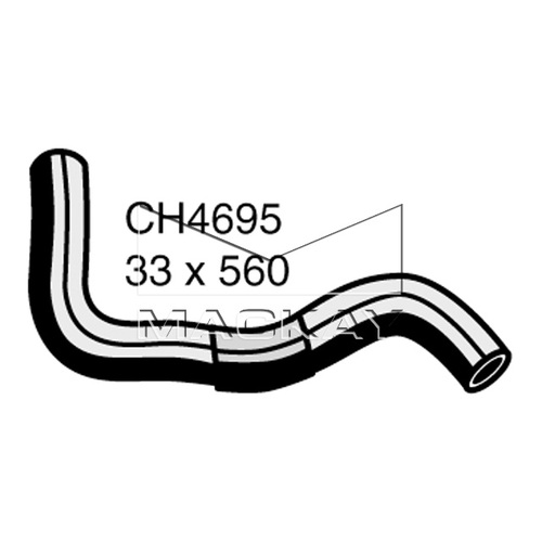 Mackay Radiator Lower Hose CH4695