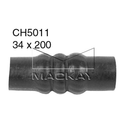 Mackay Top Radiator Hose CH5011