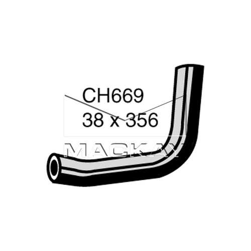 Mackay Radiator Lower Hose CH669