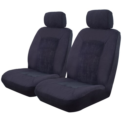 ILANA Charisma Seat Covers Universal 30DS Black CHA30DSBLK Size