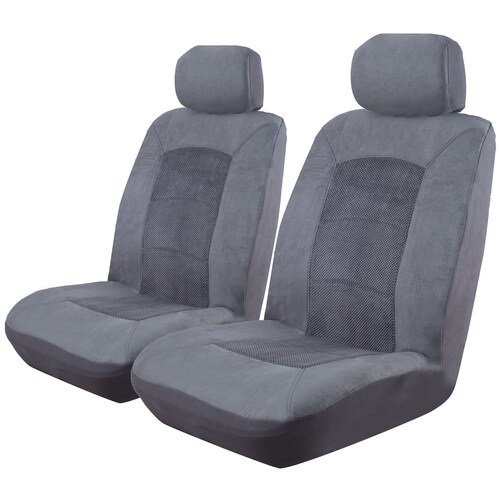 ILANA Charisma Seat Covers Universal Size 30 Charcoal CHA30DSCHA